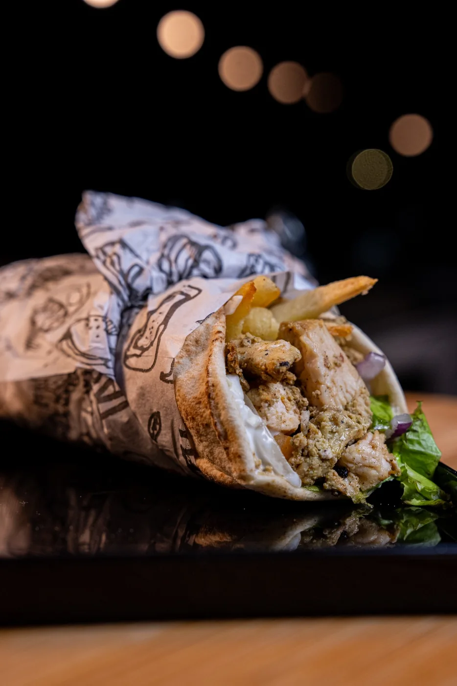 Shawarma de frango